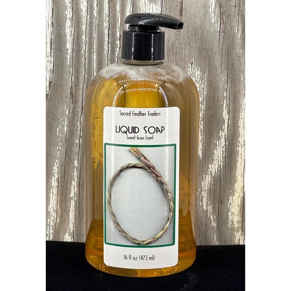 Sweet Grass Liquid Soap - Sacred Feather‎ Traders